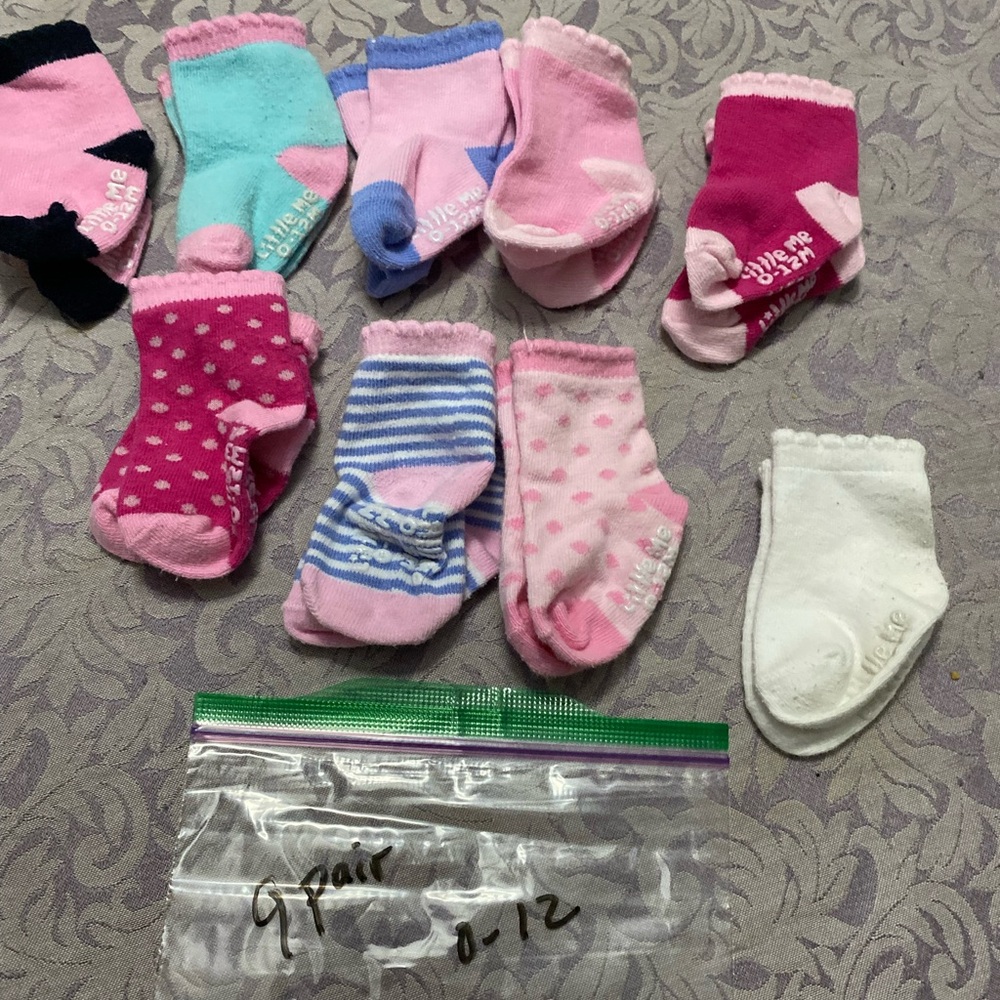 Like new baby gripper socks
